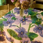 Bonnie and Neil | Tablecloth | Lilas Blue | Medium